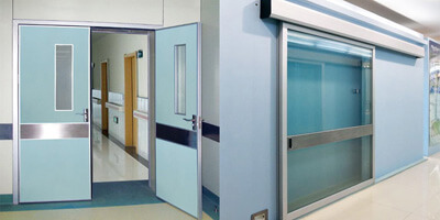 Медицинские двери для установки в медицинскую палату и коридор от ведущего российского производителя NOVA DOORS