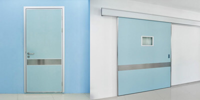 Медицинские двери для установки в рентгеновский кабинет от российского производителя NOVA DOORS